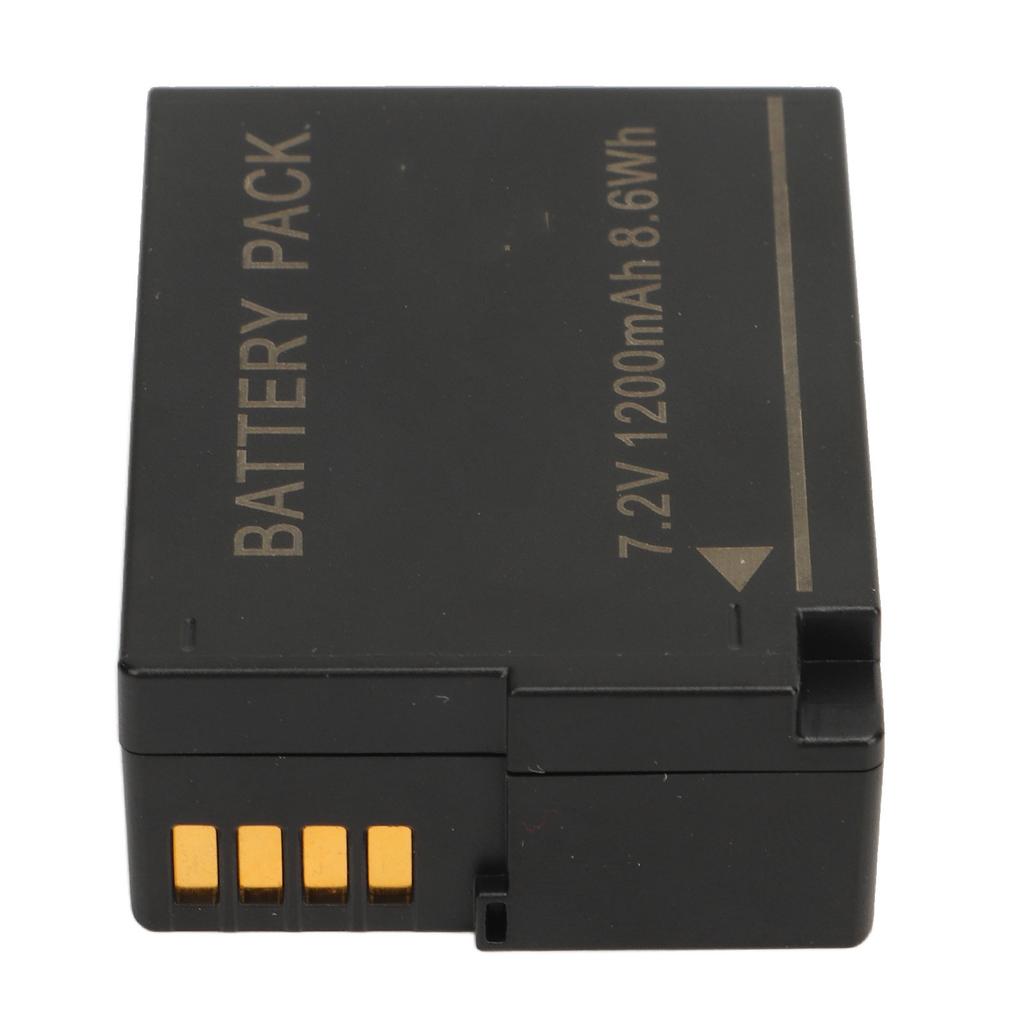 Digitalkamerabatteri oppladbart DMW BLC12+ 1200mAh litiumionbatterierstatning for G85 G5