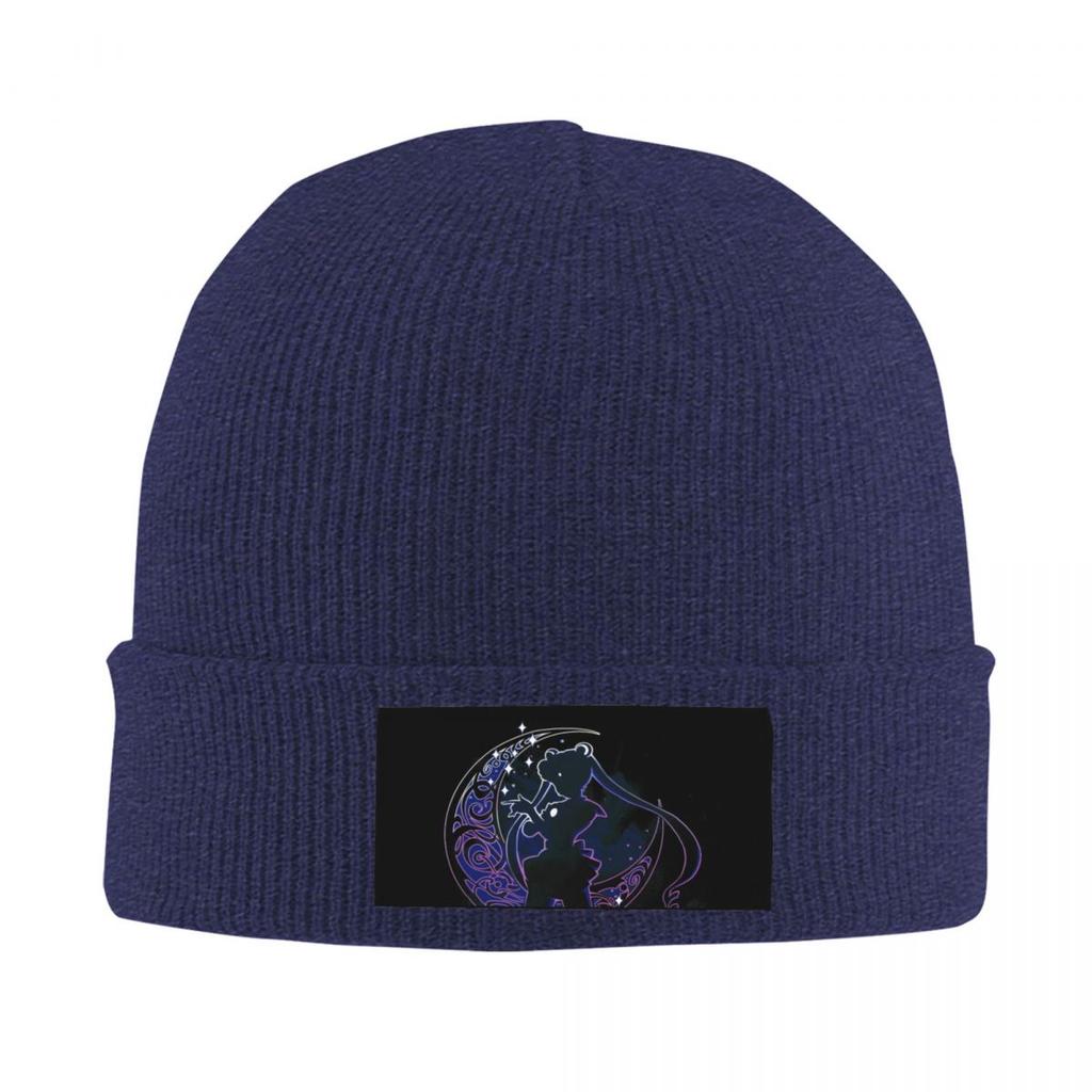 Sailors Moon Anime Unisexga Skullies Beanies Caps Unisex Winter Warm Knitted Hat Adult Usagi Tsukino Bonnet Hats Outdoor Ski Cap