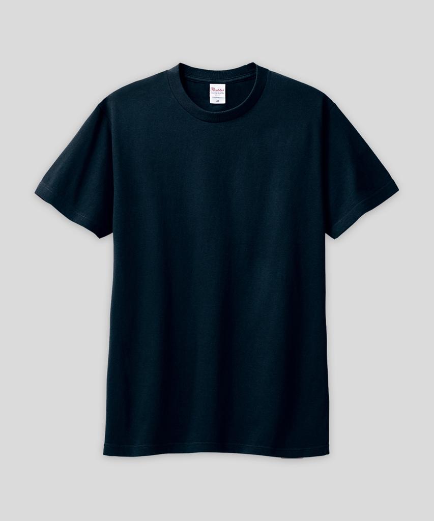 Peulinteuseuta 17-Count Basic Plain Layered Short Sleeve T-Shirt_Standard Length - Navy