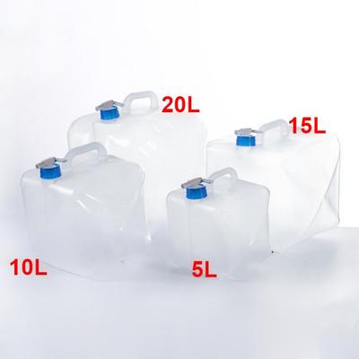 5/10/15/20L Collapsible Water Storage Container Outdoor Hiking Fishing Camping Foldable Drinking Bag Water Tank Bucket