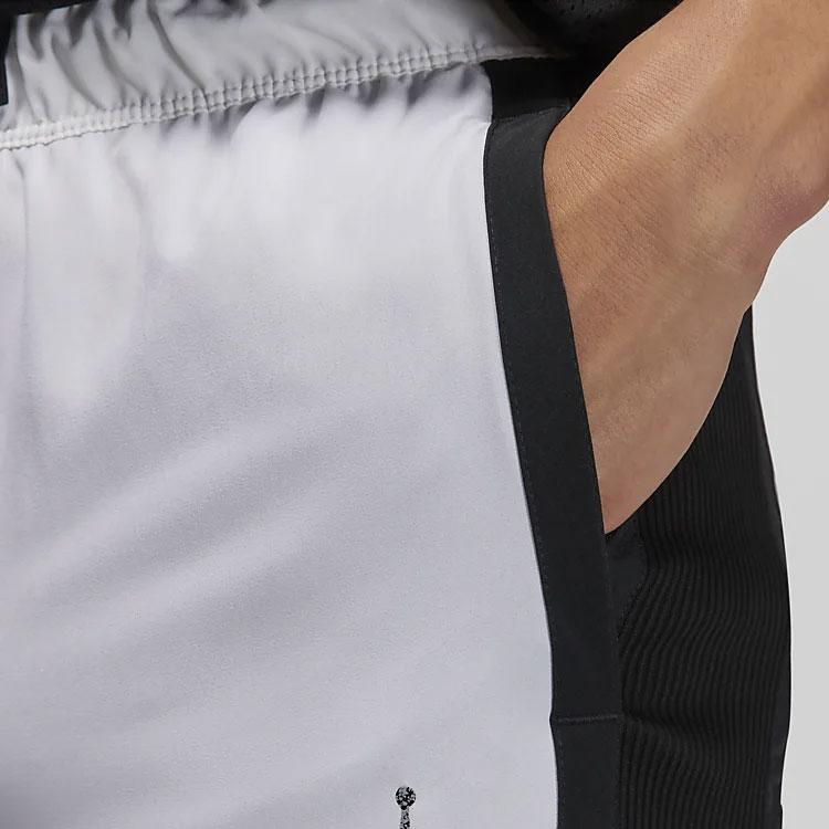 Jordan Logo Tape Colorblock Casual Shorts Men Bottoms Gray DM1830-100