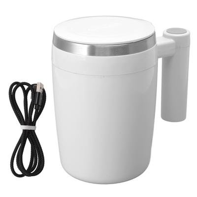 Automatischer magnetischer Rührbecher 380ml USB-Aufladung Edelstahl Kaffeemischbecher Selbst rührend