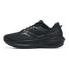 SAUCONY Triumph 21 Ammortizzazione in Mesh Confortevole Antiscivolo Resistente all'Usura Traspirante Scarpe da Corsa Basse Uomo sneaker Nero S20882-12