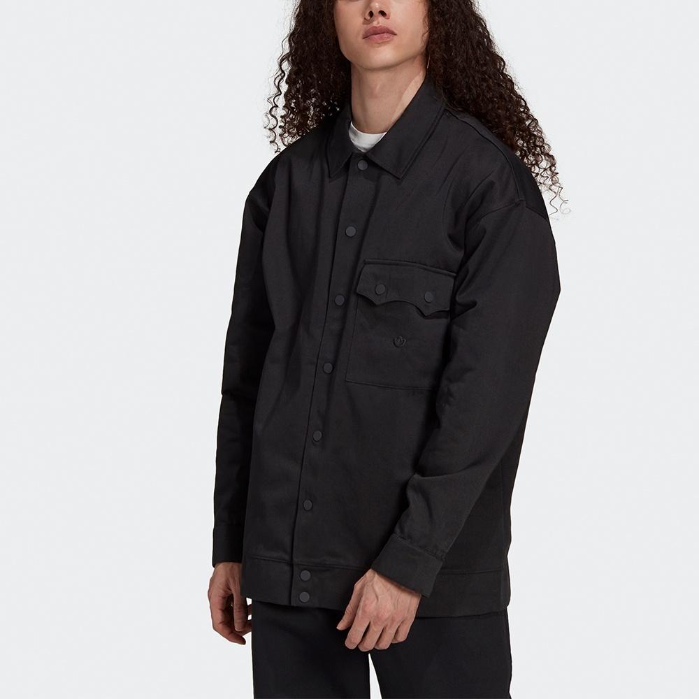 adidas Originals C Twill Jkt Sports Jacket Black Men's H11365