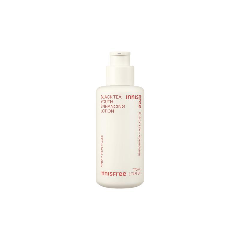 Innisfree Lotion Moisturizing and Firming Black Tea Youth Lotion-170ml красный