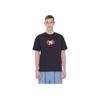 Kith Treats Kaboom Logo Print Round Neck Short Sleeve T-Shirt Unisex Tops Black KHT030080-001