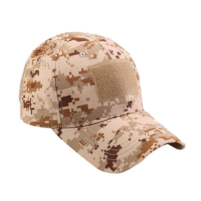 Camouflage Tactical Sunshade Hat: Python Pattern, All-Season Climbing & Training Cap with Velcro.