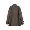 ELLE Cappotto in Lana da Lavoro Stile Vintage Francese con Zip e Collo Rialzato Casual Versatile Manica Lunga Cappotti Donna EF52687