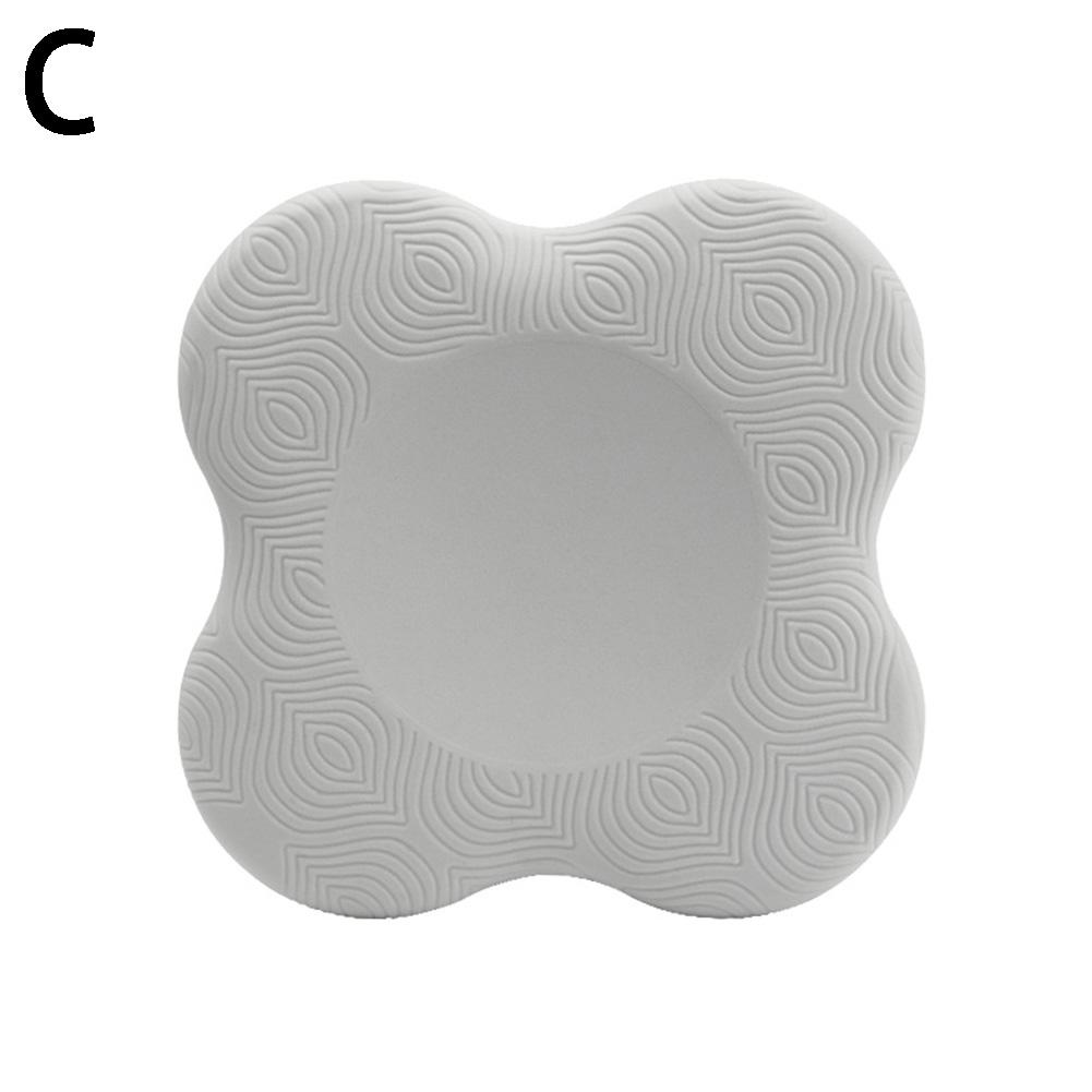 1pc Pilates Knee Wrist Hand Non-slip Single Color Guard Elbow Pad Soft Knee Pad Pad Pad Mat Yoga Support Non-slip Foam серый