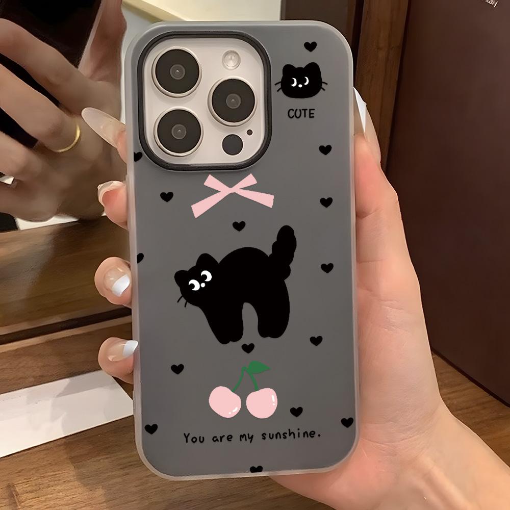 Bemalte Handyhülle für iPhone 15 11 13 14 für 15 16 Pro Max 12 13 16 Pro Niedlich Fasion Lustig Lanyard Handyhülle Neueste Top-Selling-Empfehlungen