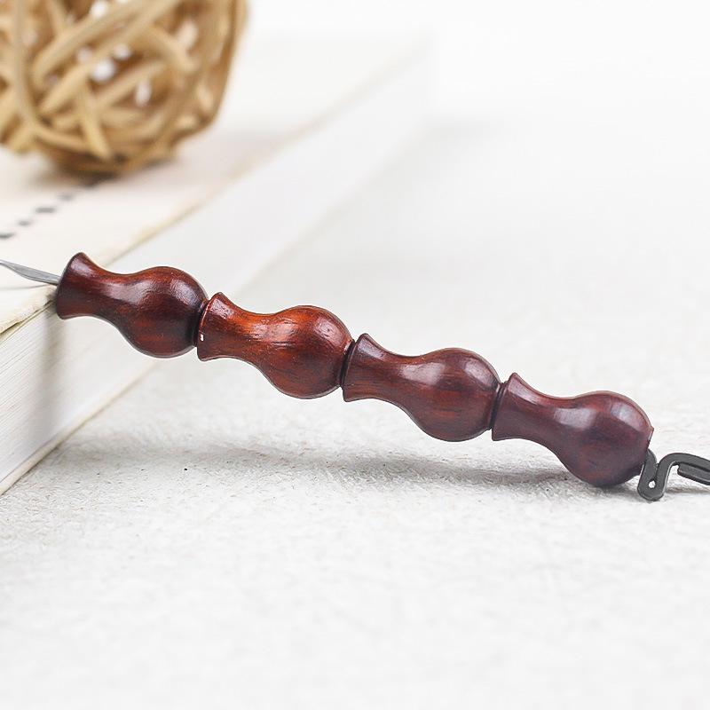 Zambia Blood Sandalwood Buddhist Beads Pendant Necklace - 108 Handcrafted Disciple Beads for DIY Accessories