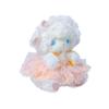 Sheep Plush Toy With Flower Pattern For Kids Gift Soft Cotton Stuffed Animal For Children