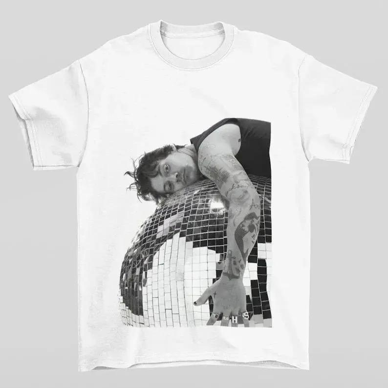 

Harry Styles 2026 New Album Kiss All The Time Disco Style Unisex 100 Cotton Crew Neck Short Sleeve TShirt Fan Gift S