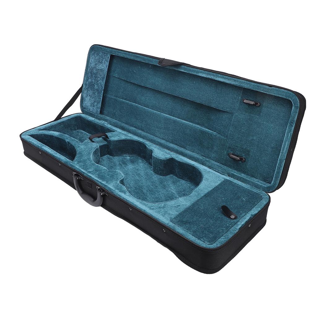 Violin Box 3 4 Size Oxford Cloth Multifunctional Lightweight Hard Shell Violin Case