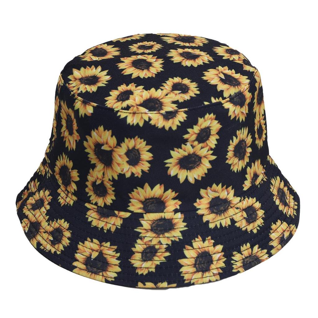 2026 Lemon Pattern Reversible Bucket Hat for Men & Women – Summer Sun Protection