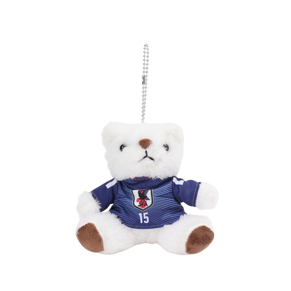 JFA Soccer Japan National Team Uniform Bear Key Holder 2026 (SAMURAI BLUE) STADIUM LINE JO537
