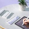 White Silicone Carrying Pencil Case with Accessory Holder Compatible with Apple Pencil 1st and 2nd Generation Box Style