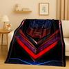 HD Cartoon T-Transformers Optimus Prime Bumblebee Flannel Blanket,Soft Warm Plush Throw for Home Bedroom Bed Sofa Cover Office