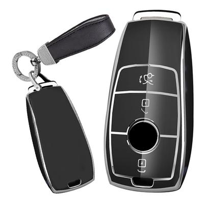 [TECART] Mercedes Benz Dedicated Key Case, Key Cover, Key Holder, Compatible with Mercedes A,
