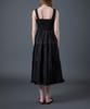 Sitipabjeu [Cp] Rustling Ribbon Layered Summer Sleeveless Dress [Black] Kcl.