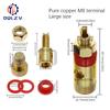 Gold Plated Amplifier Speaker Terminal Binding Post Banana Plug Socket Connector Suitable for 4mm Banana Plugs Connector