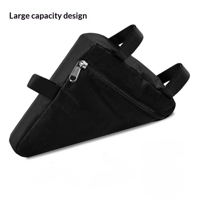 1Pcs Cycling Pouch Durable Bike Versatile Bag Bicycle Triangle Bag Bike Front Tube Frame Storage Bags Bicycle Accessories