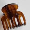 Glossy Solid Color Small Claw Hair Clip for Girls 