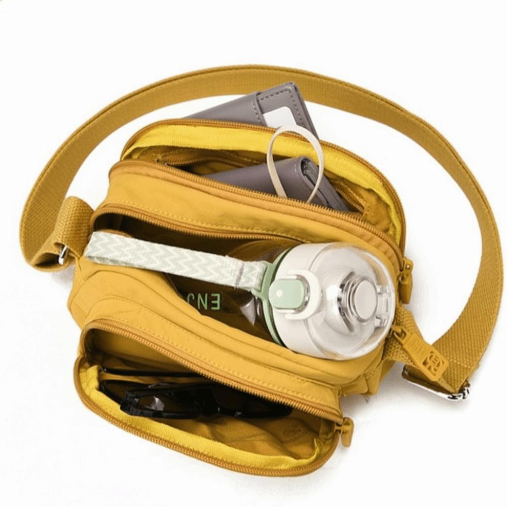 New Long Strap Shoulder Bag All-match Light Weight Crossbody Bag Multi-pocket Advanced Sense Messenger Bag For Girls Women