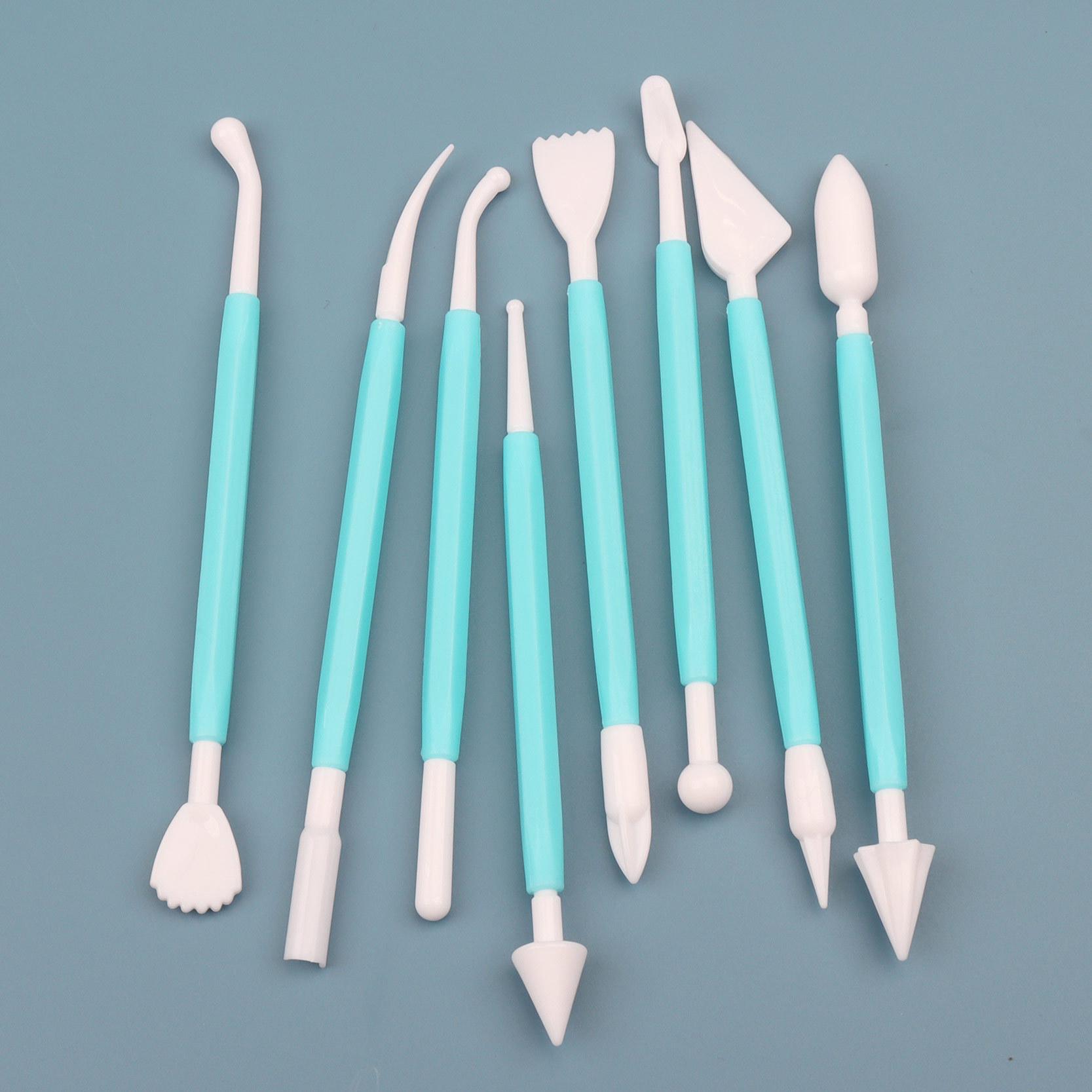 

Набор из 8 сверхлегких инструментов для лепки из полимерной глины и мастики