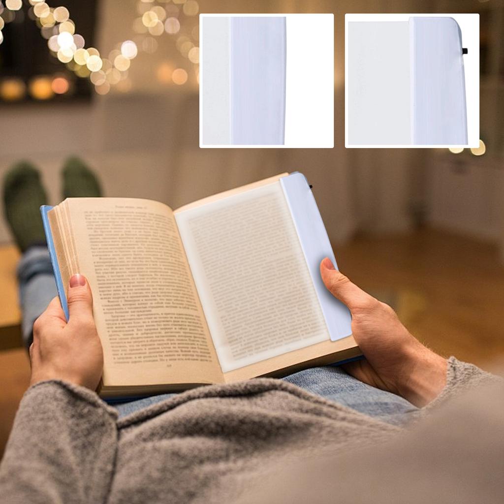 LED Nachttischlampe zum Lesen, Tablettlampe zum Lesen, Buchklemme-Lampe für Studentenwohnheim, Lernwerkzeug, Studenten Nachtlicht für Augen
