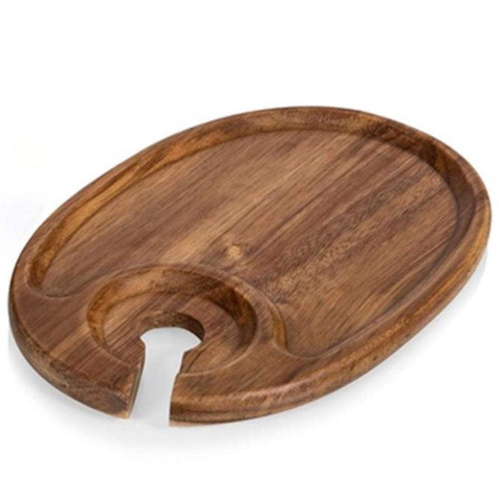 New Wooden Appetizer Plates Elegant Easy To Clean Charcuterie Accessories Durable Cocktail Plate Party