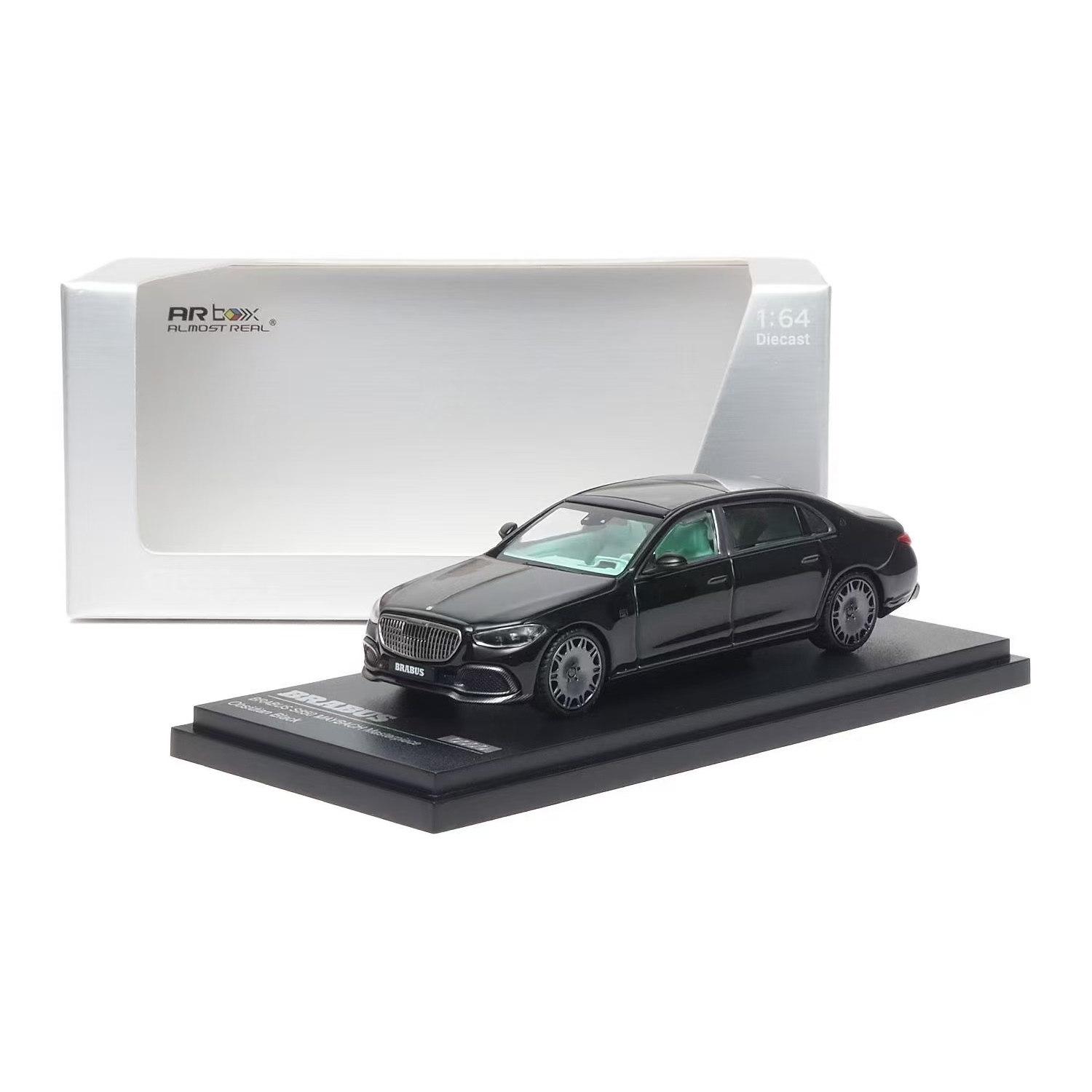 

AR Box 1/64 Maybach S850 Alloy Racing Car Diecasts & Toy Vehicles Car Model Miniature Scale Model Car For Children чёрный