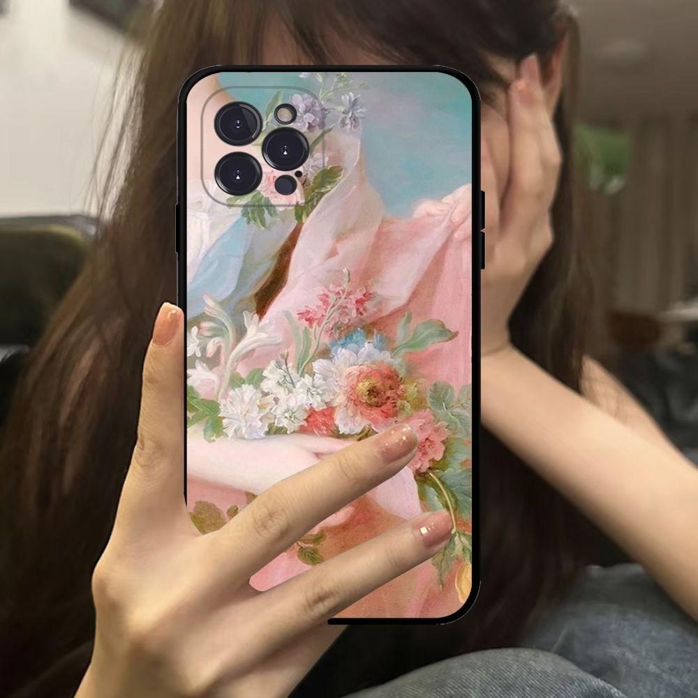 Renaissance Art Phone Case For IPhone 16 15 14 13 12 Mini 11 Pro XS Max X XR SE 6 7 8 Plus Soft Silicone Cover