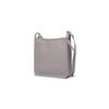 Longchamp Le Foulonné 20 Leather Zipper Shoulder Crossbody Bag Small Women Bags Dove-Gray 10138021P55