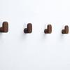 1 Pc Vintage Walnut Clothes Hook Suitable for Hanging Clothes Hat Towel Bag Valentine's Day Gift Multifunctional Wall Decoration