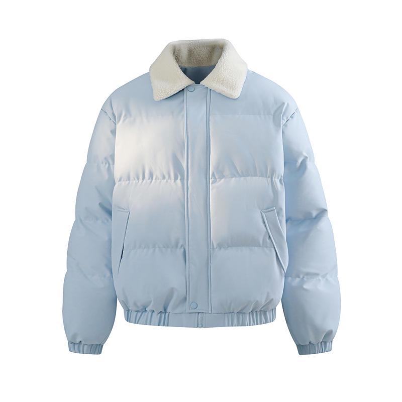 2025 Lambswool Collar Cotton Jacket - Couple's Retro Winter Casual Workwear
