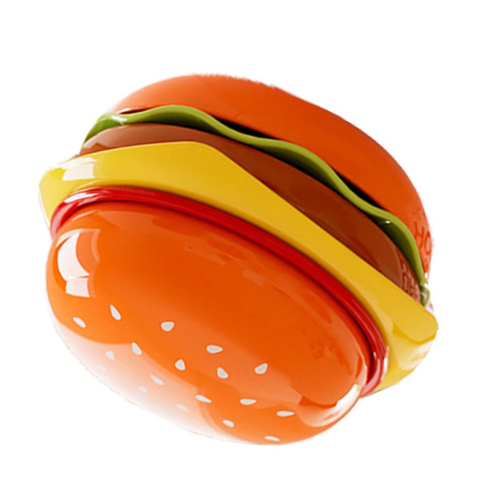 Dipschalen Stapelbar Hamburgerform Kunststoff Dipschalen für Sojasauce Kleiner Vorspeisenteller