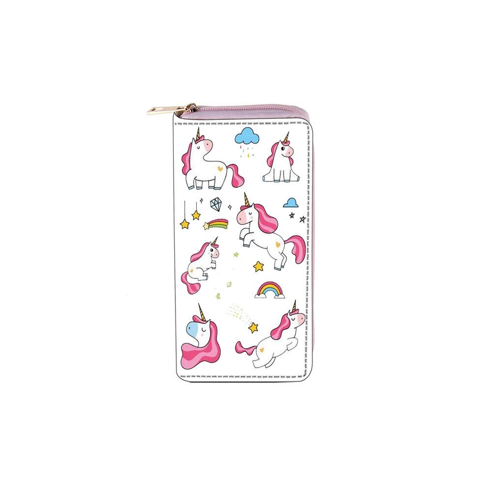 New unicorn long zipper wallet, wallet.