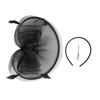 Retros Feather Mesh Hair Clip Handmade Elegant Hair Accessory For Women Wedding Party Retros Style Lightweight Decoration