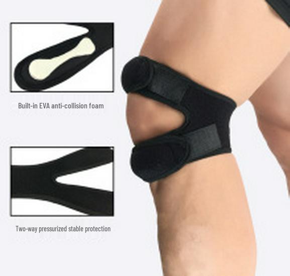 Patella Strap Knee Support for Men & Women | Running, Fitness, Meniscus Protection, Shock Absorption, Compression Sports Gear