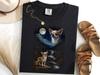 Chihuahua Howling At Moon Shirt, Vintage 90ies Chihuahua Meme Tee, Dog Lover Gift