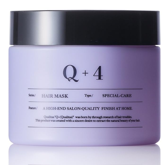 pampering Qualitas Hair Salon 250g Hair Damage Fruity Floral Scent [Twice-weekly care] Q+ Mask, Exclusive, Treatment, Rinse-off Treatment, Repair,