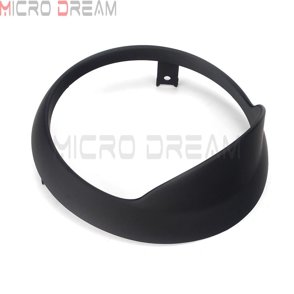 

For GTS 150 200 250 18-20 Motorcycle Headlamp Cover Protector Light Lamp Blocking Edge Scooter Lights Headlight Decorative Frame матовый черный