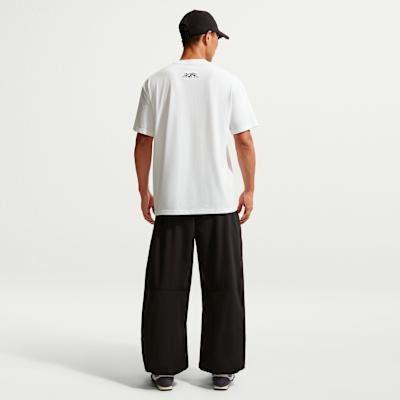Nike Sportswear T Shirts Men's White Crew Neck Moderate
