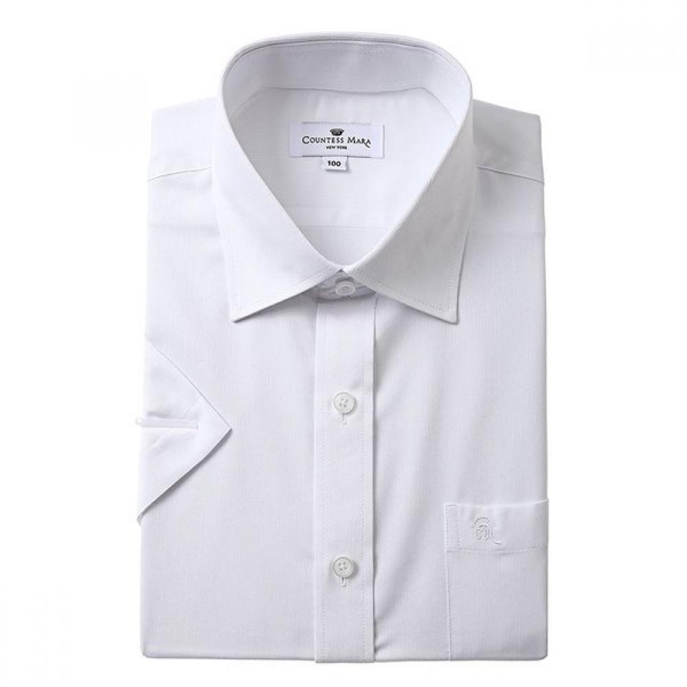 Countess Mara Regular Fit Cotton Blend Dobie Short Sleeve Shirt Cdcy2b5422a0 105