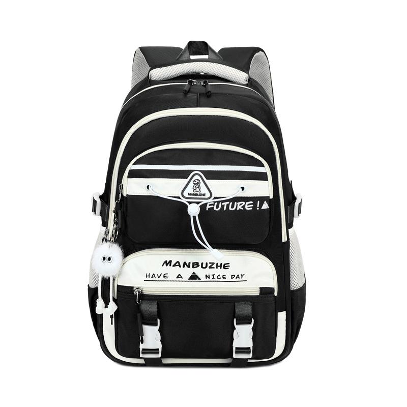 School bag, high value, fresh and sweet backpack, newborn leisure, simple and light commuting, versatile and large capacity