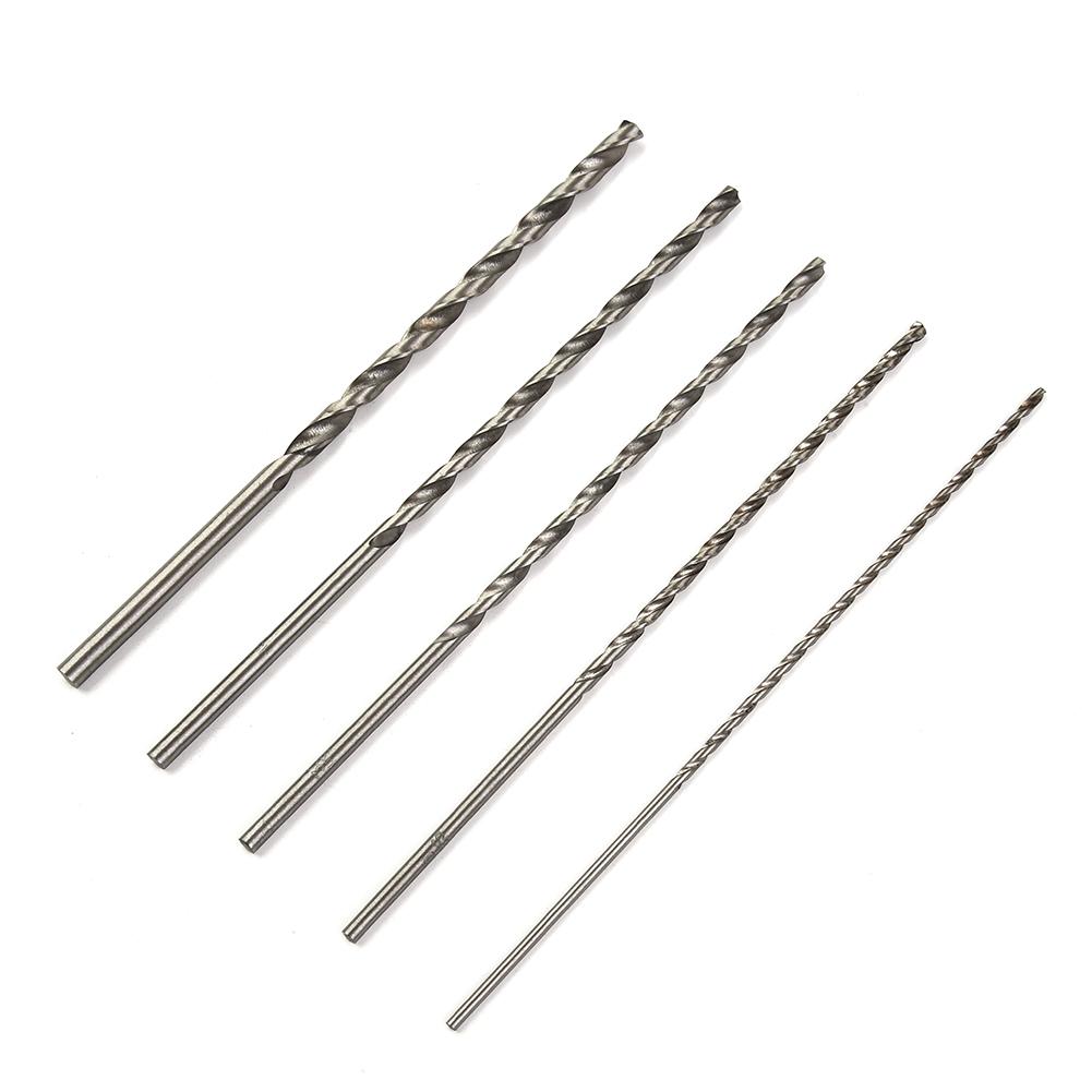Tools Drill Bit Lot Silver 2mm-5mm 2mm 3mm 3.5mm 4mm 5mm High Speed Steel