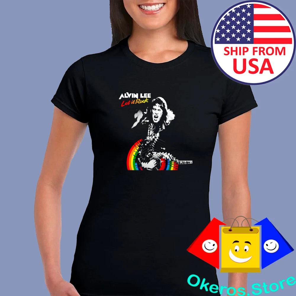

Alvin Lee Let It Women s Black Size S to 2XL 2XL