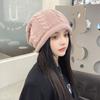 Korean New Autumn and Winter Hat for Women Japanese Fresh Knitted Wool Hat for Winter Warmth Student Ear Protection Pile Hat