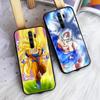 Black Case for Xiaomi Poco X6 X4 M5 M6 F5 F6 C65 C55 C50 C51 C40 Pro Redmi 14C A3X 13C 12C 11T 10A 9C Note 7 6 8A Plus W-58 Dragon Ball
